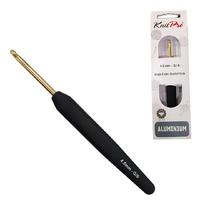 KnitPro Yumuşak Saplı Altın Kancalı Tığ - 4mm