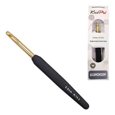 KnitPro Yumuşak Saplı Altın Kancalı Tığ - 6.5mm