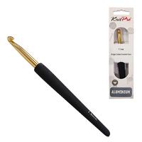 KnitPro Yumuşak Saplı Altın Kancalı Tığ - 7mm