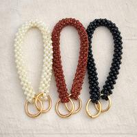 Kristal/Cam Boncuk Çanta Sapı - ADET 37 cm 
