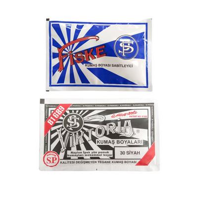 Kumaş Boyası + Kumaş Sabitleyici - 30 Siyah