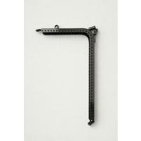 L Model Dikmeli Metal Çanta/Bursu 18.5 cm - ANTRASİT
