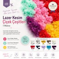 Lazer Kesim Çiçek Çeşitleri - (1 Metre)