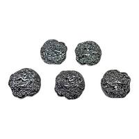 Lüx11 - 22 mm Antrasit Lüx (Lüks) Metal Düğme (5 Adet)