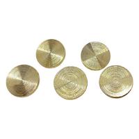 Lüx25 - 22 mm Gold Lüx (Lüks) Metal Düğme (5 Adet)