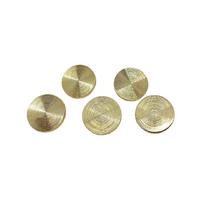 Lüx26 - 18 mm Gold Lüx (Lüks) Metal Düğme (5 Adet)