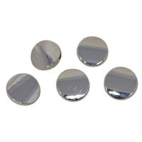 Lüx29 - 22 mm Gümüş Lüx (Lüks) Metal Düğme (5 Adet)