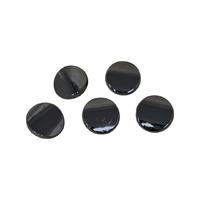 Lüx32 - 18 mm Antrasit Lüx (Lüks) Metal Düğme (5 Adet)