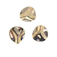 Lüx35 - 27 mm Gold Lüx (Lüks) Metal Düğme (3 Adet)