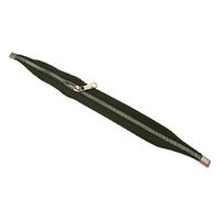 Metal Stoplu Çanta Fermuarı 35 cm - HAKİ (Gümüş Uçlu)