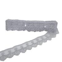 MODEL 10 - Dantel Gri Güpür 9 mt. 5 cm