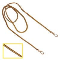Model 9 - 6.2 mm / 120 cm Örgü Model Çanta Zinciri - Gold