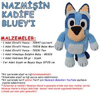 Nazmişin Kadife Bluey Kiti