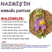 Nazmişin Kurbağa Çanta Kiti