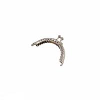 Oval Cüzdan Çanta Bursu Nikel - 8 cm