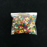 Oya Renkli Ahşap Boncuk - 10gr - Yazma Boncuğu