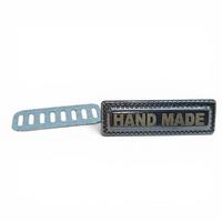 PL13 Gümüş Metal Plaka / Metal Etiket Adet - 39.5x10 mm