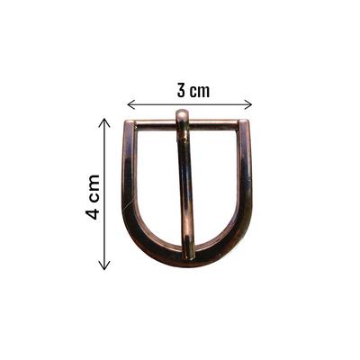 PT1 - Metal Patik Toka Aparatı Çifti - Antrasit