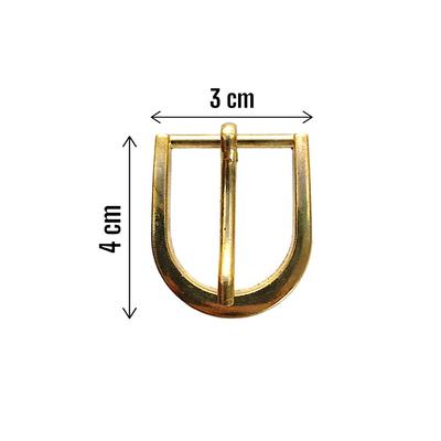 PT2 - Metal Patik Toka Aparatı Çifti - Gold