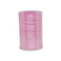 Saten - Floş İp (Sıçan Kuyruğu)  - Bebe Pembe 90 mt - 2mm (KALIN)