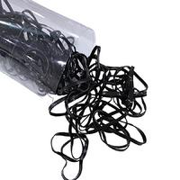 Siyah Tüp Plastik Çocuk Tokası 