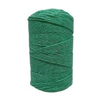 Su Yeşili - Simli Polyester Makrome İpi 200 gr.