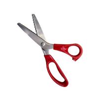 Sürfile Makası - Oval Kesim 24cm KIRMIZI