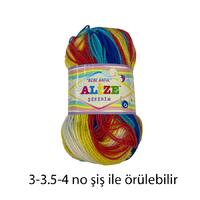 T325 -  100 gr.  Alize şekerim bebe batik İhraç Fazlası İp