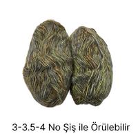 T374 -  206 gr. (2 Adet) Moher ince simli İhraç Fazlası İp