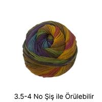 T412 -  104 gr. % 75 yün batik İhraç Fazlası İp