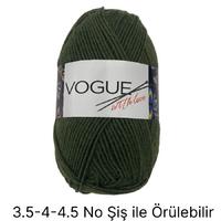 T413 - 100 gr.  % 100 yün ihraç haki İhraç Fazlası İp