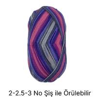 T415 -  100 gr.  % 75 yün ince batik İhraç Fazlası İp