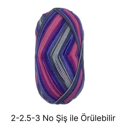 T415 -  100 gr.  % 75 yün ince batik İhraç Fazlası İp