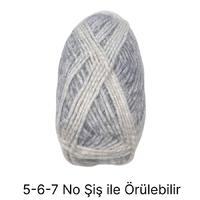 T436 - 124  gr.  Simli fantazi yumuşak doku İhraç Fazlası İp