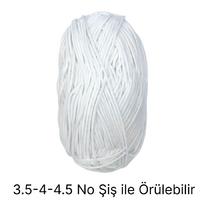T444 -  108 gr. Seta lüks beyaz İhraç Fazlası İp