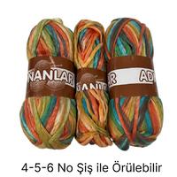 T529 - 238  gr. (3 Adet ) Fantazi Yumuşak Doku İhraç Fazlası İp