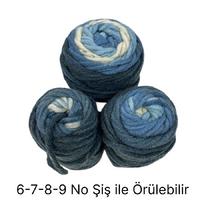 T530 - 178  gr. (3 Adet )Maxi kalınlık batik İhraç Fazlası İp