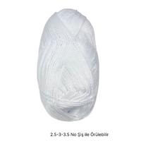 T629 -  98 gr. Cotton beyaz İhraç Fazlası İp