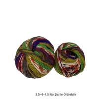 T631 - 220 gr. (2 Adet ) % 75 yün batik İhraç Fazlası İp