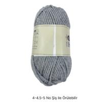 T717 -  100 gr. Gri nako  İhraç Fazlası İp