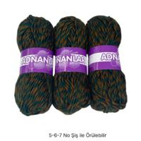 T740 -  290 gr. (3 Adet) Moher batik Yumuşak Doku İhraç Fazlası İp
