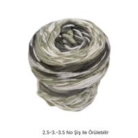 T756 - 100 gr.  Antipilling batik İhraç Fazlası İp