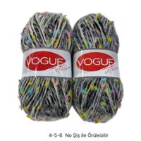 T788 -  262 gr. (2 Adet) Çiçek ip nako vogue İhraç Fazlası İp