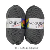 T797 - 200 gr. (2 Adet) Nako vogue Yumuşak Doku  lacivert İhraç Fazlası İp