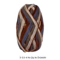 T857 -  100 gr. Antipilling batik İhraç Fazlası İp