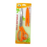 Taksun Terzi Makası - Plastik Saplı Kılıflı 9' (23cm) 777 - Turuncu