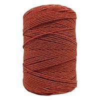Tarçın - Simli 1.5 mm Simli Slim Supla (Supra) Çanta ve Runner İpi - 180-200 gr. 200 mt.