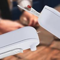 Taşınabilir 2'si 1 Arada Dikiş Sökücü Ve İplik Geçirici Aletti - 11 cm (ADET)