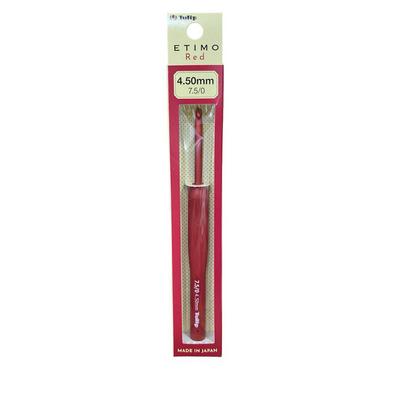 Tulip Etimo Red - 4.50 mm (KIRMIZI) Silikon Saplı Tığ