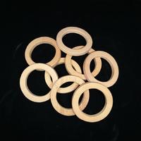 1.Kalite Pürüzsüz YASSI Ahşap Halka - 70 mm (7 cm)